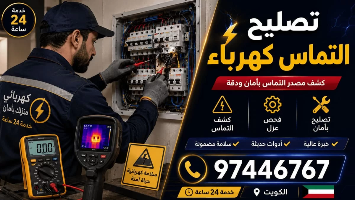 حل مشكلة فصل قاطع الكهرباء في الكويت تشخيص وإصلاح 97446767